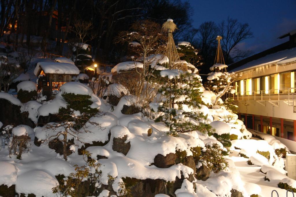 Hotel Kounkaku Nihonmatsu Esterno foto